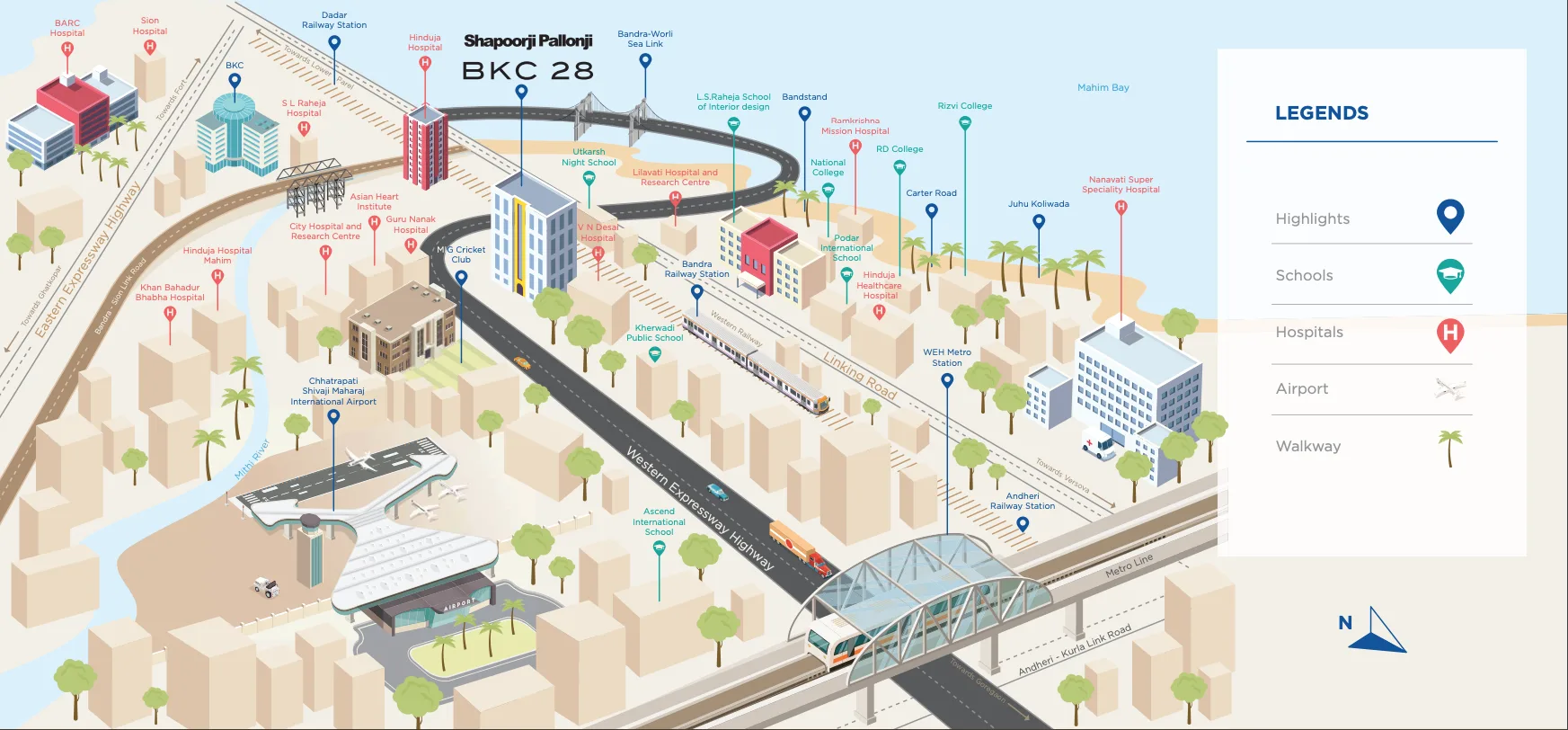 Bkc 28, Bandra East — floor plan 2