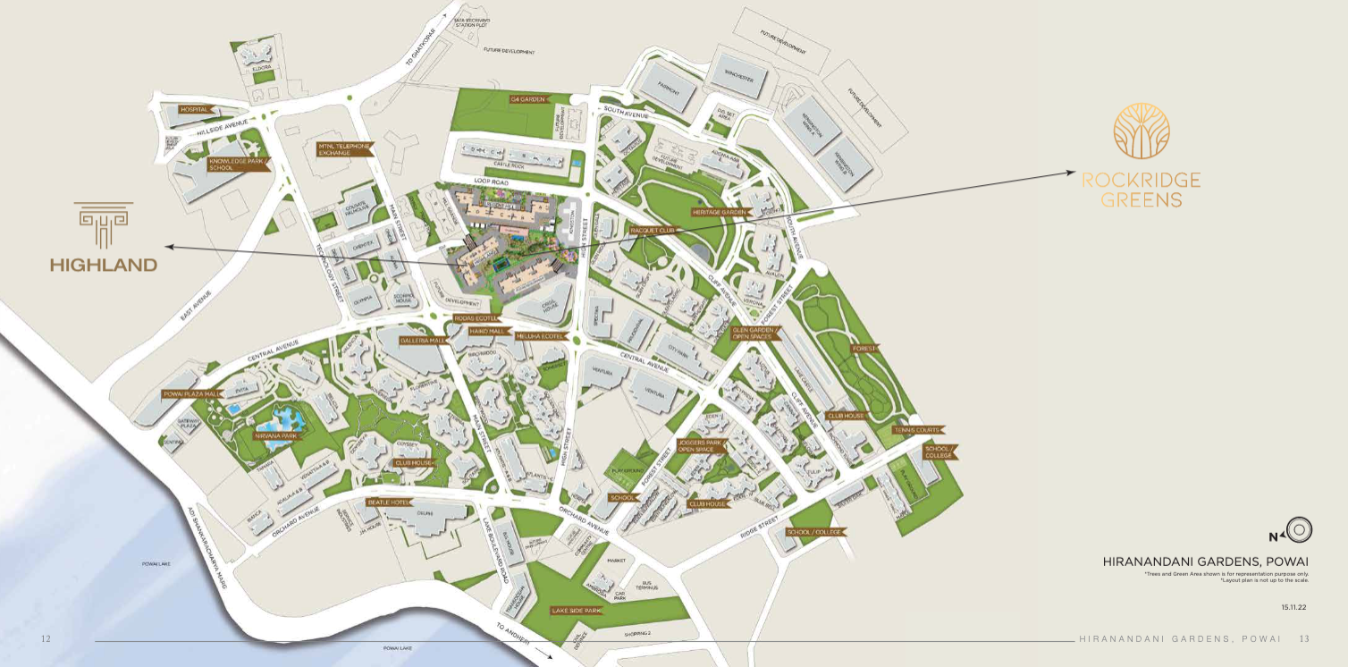 Hiranandani Highland, Powai — floor plan 2