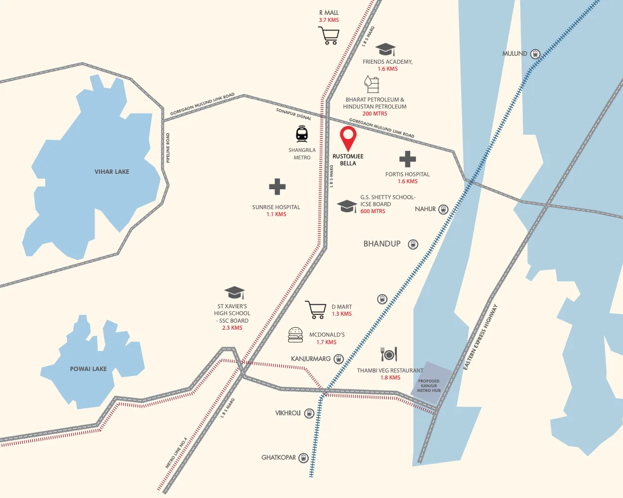 Rustomjee Bella, Bhandup — floor plan 2