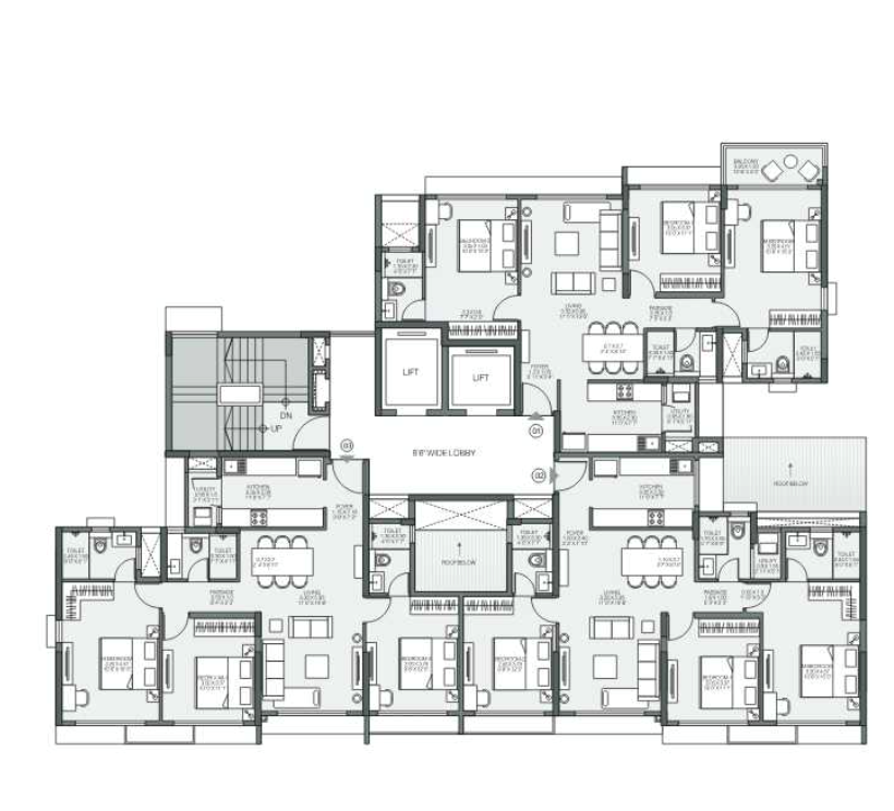 Godrej Urban Park, Powai — floor plan 1