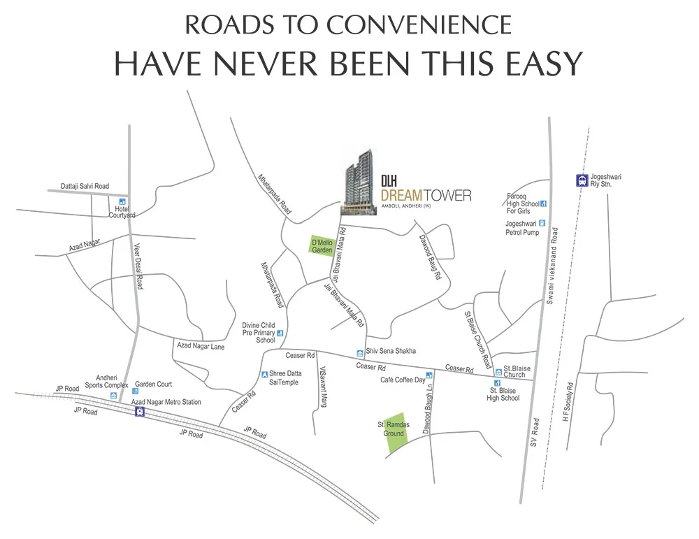 DLH Dream Tower, Andheri West — floor plan 2