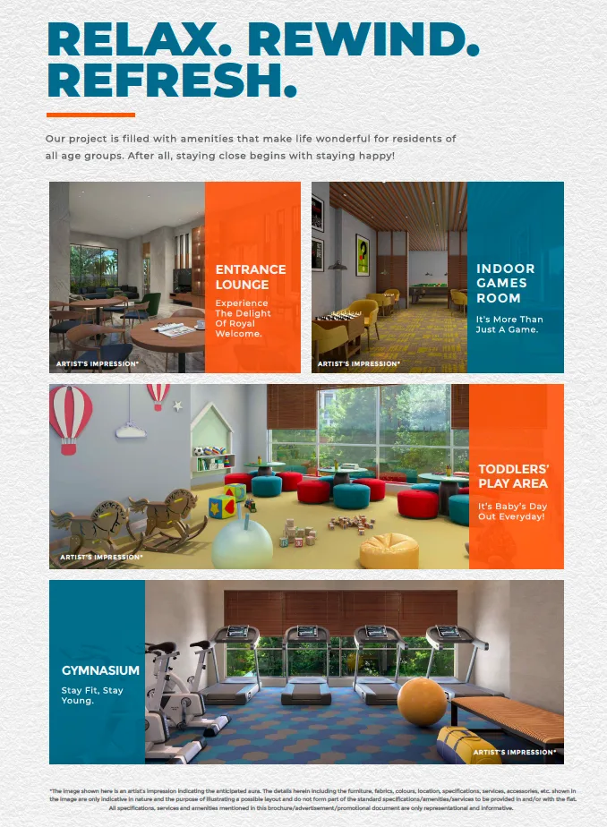 J P Eminence, Andheri West — floor plan 1