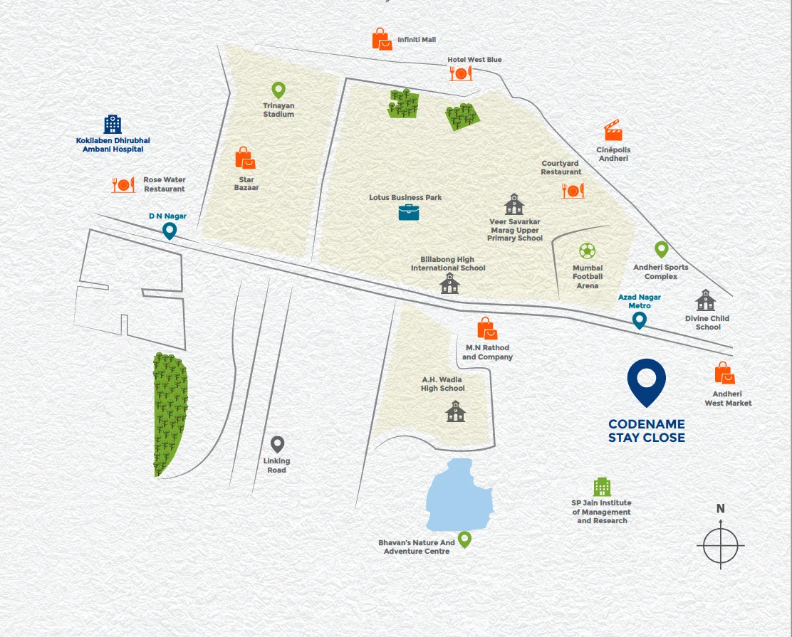 J P Eminence, Andheri West — floor plan 2