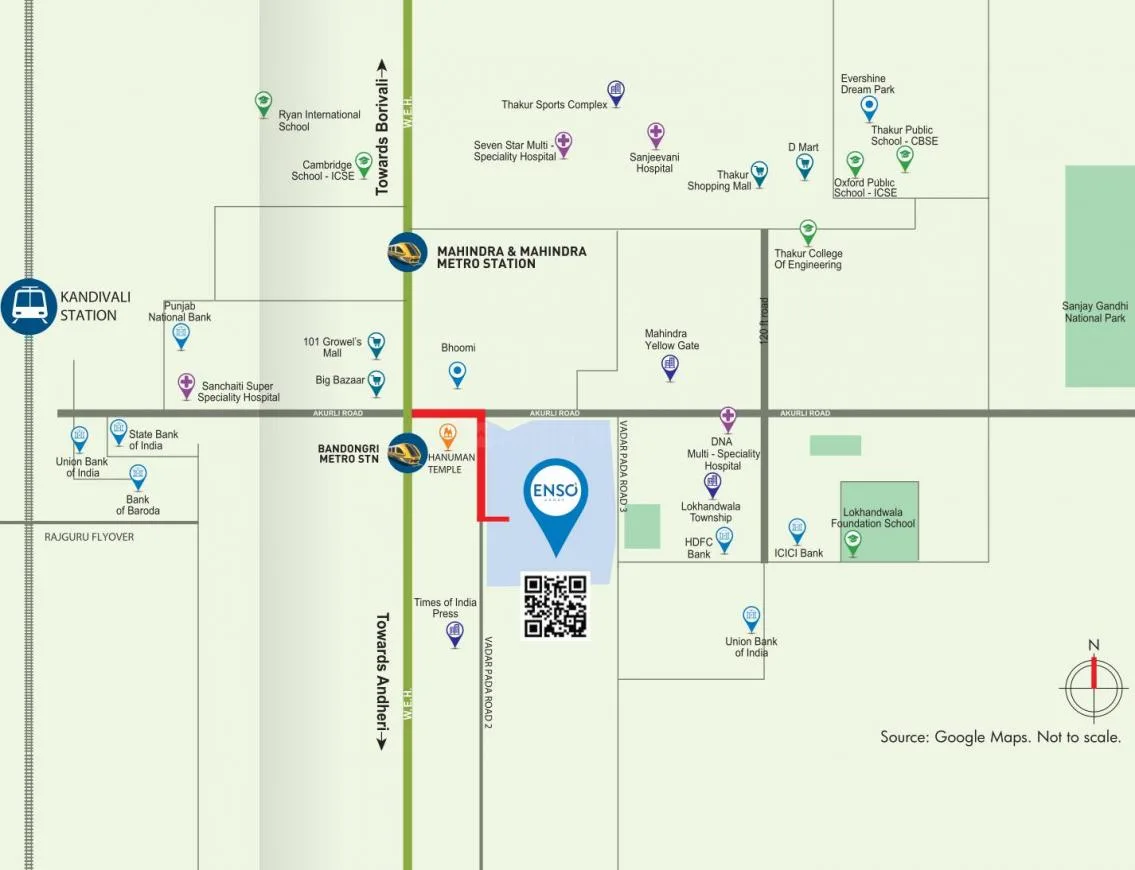 Enso Sanza, Kandivali East — floor plan 2