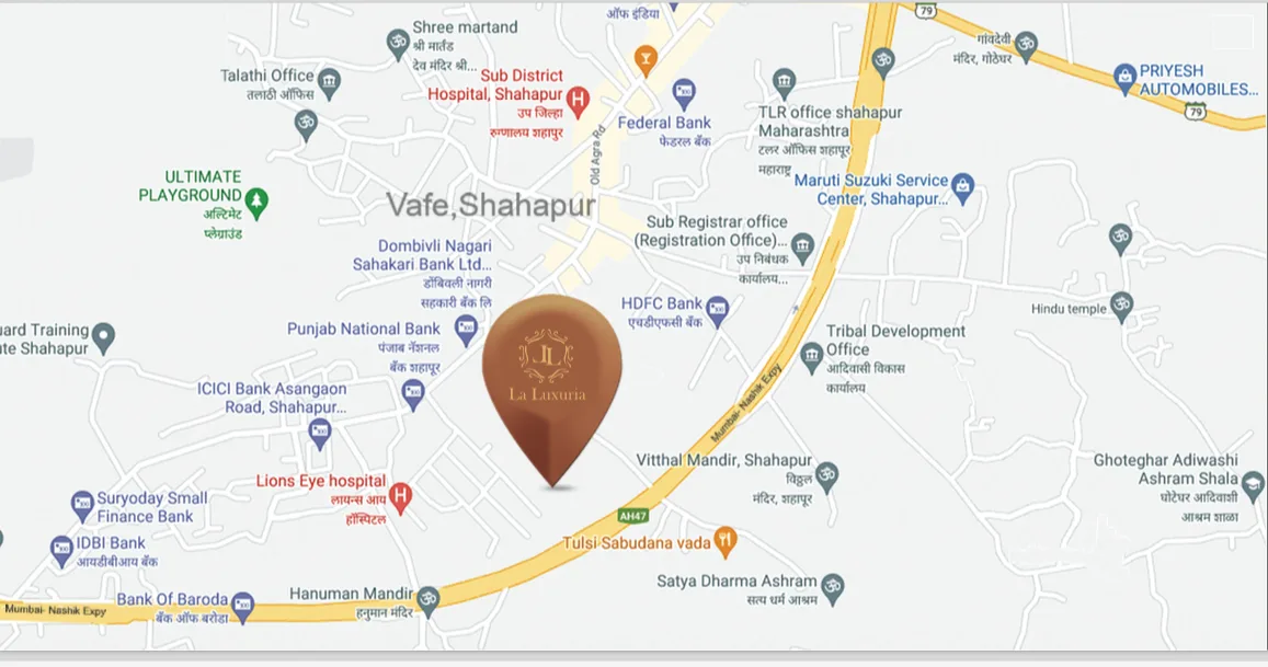 La Luxuria, Thane West — floor plan 2