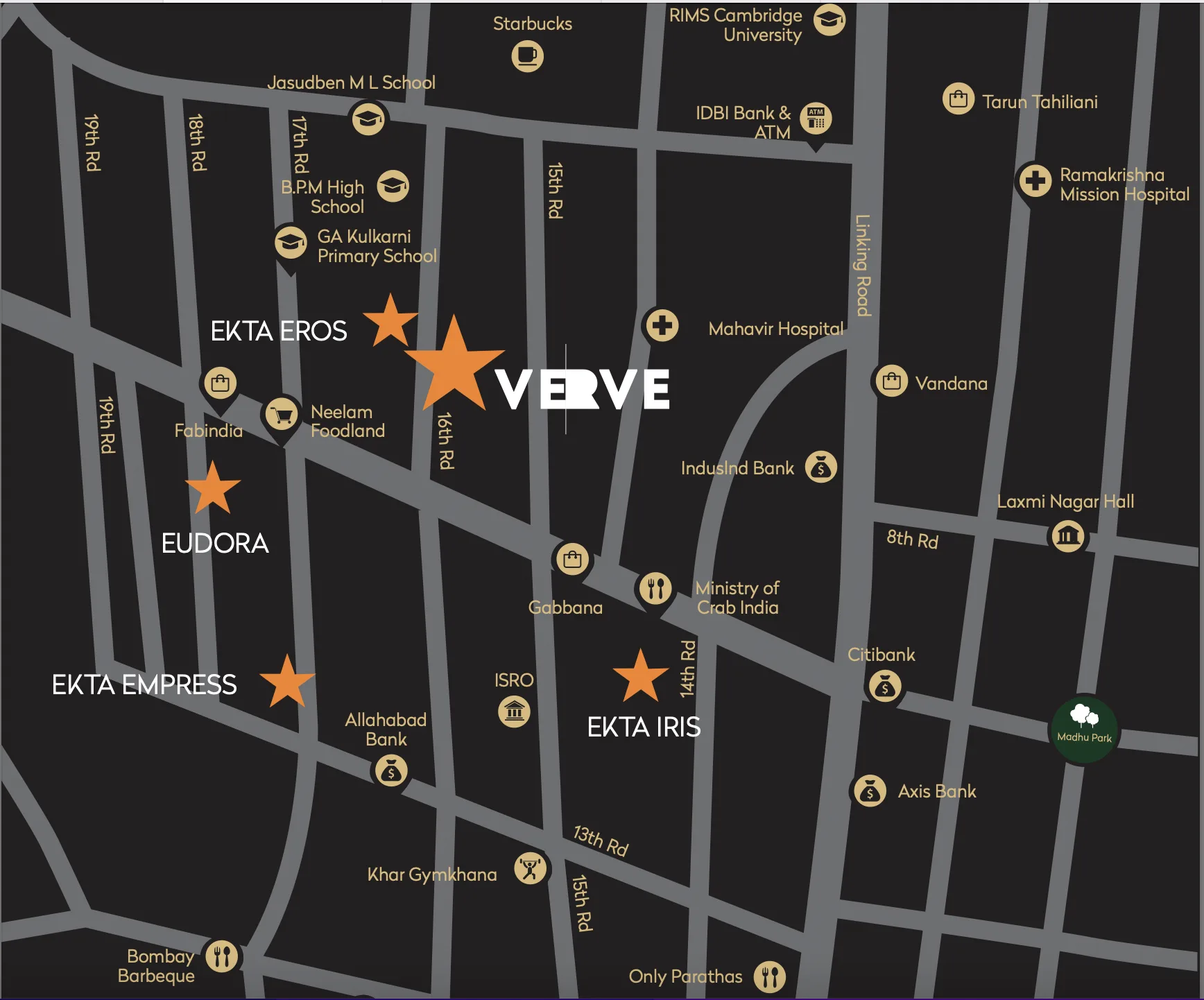 Ekta Verve, Khar West — floor plan 2