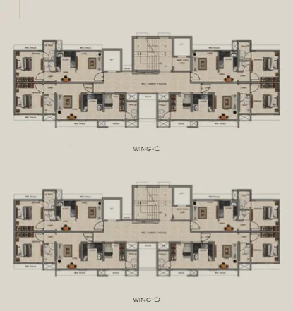 Ajmera Manhattan, Wadala — floor plan 1