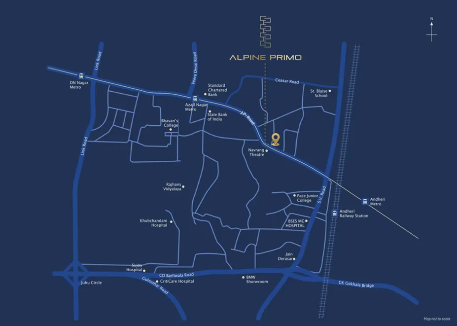 Alpine Primo, Andheri West — floor plan 2