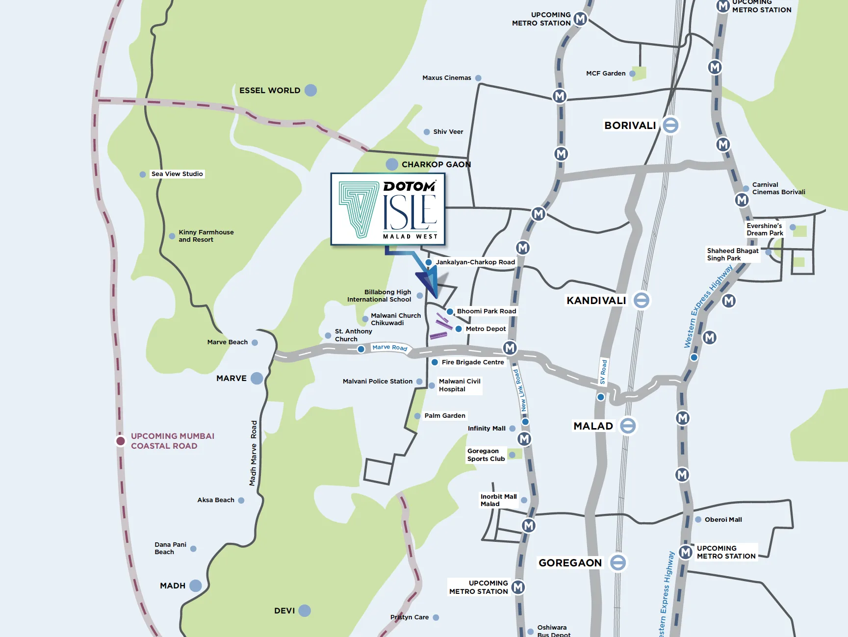 Dotom Isle, Malad West — floor plan 2