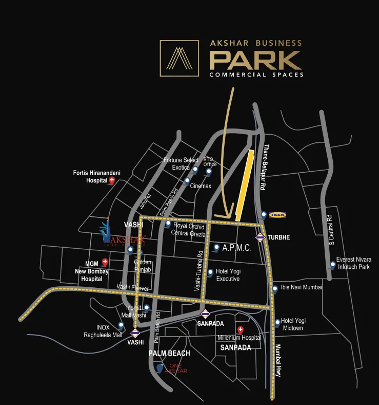 Akshar Business Park, Vashi — floor plan 2