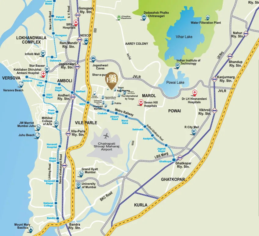93 East, Andheri East — floor plan 2