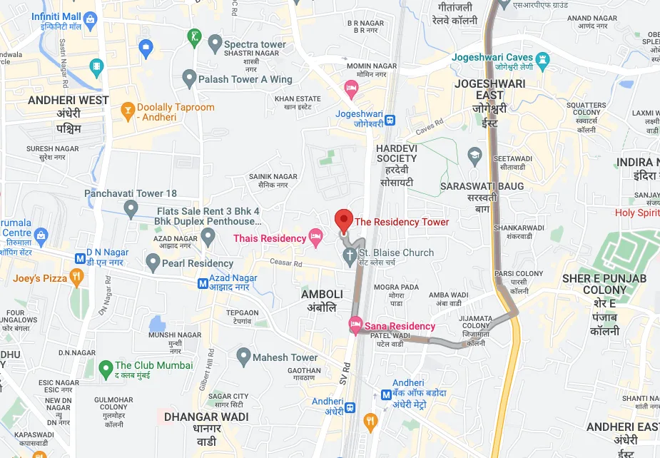 The Residency Tower, Andheri West — floor plan 2