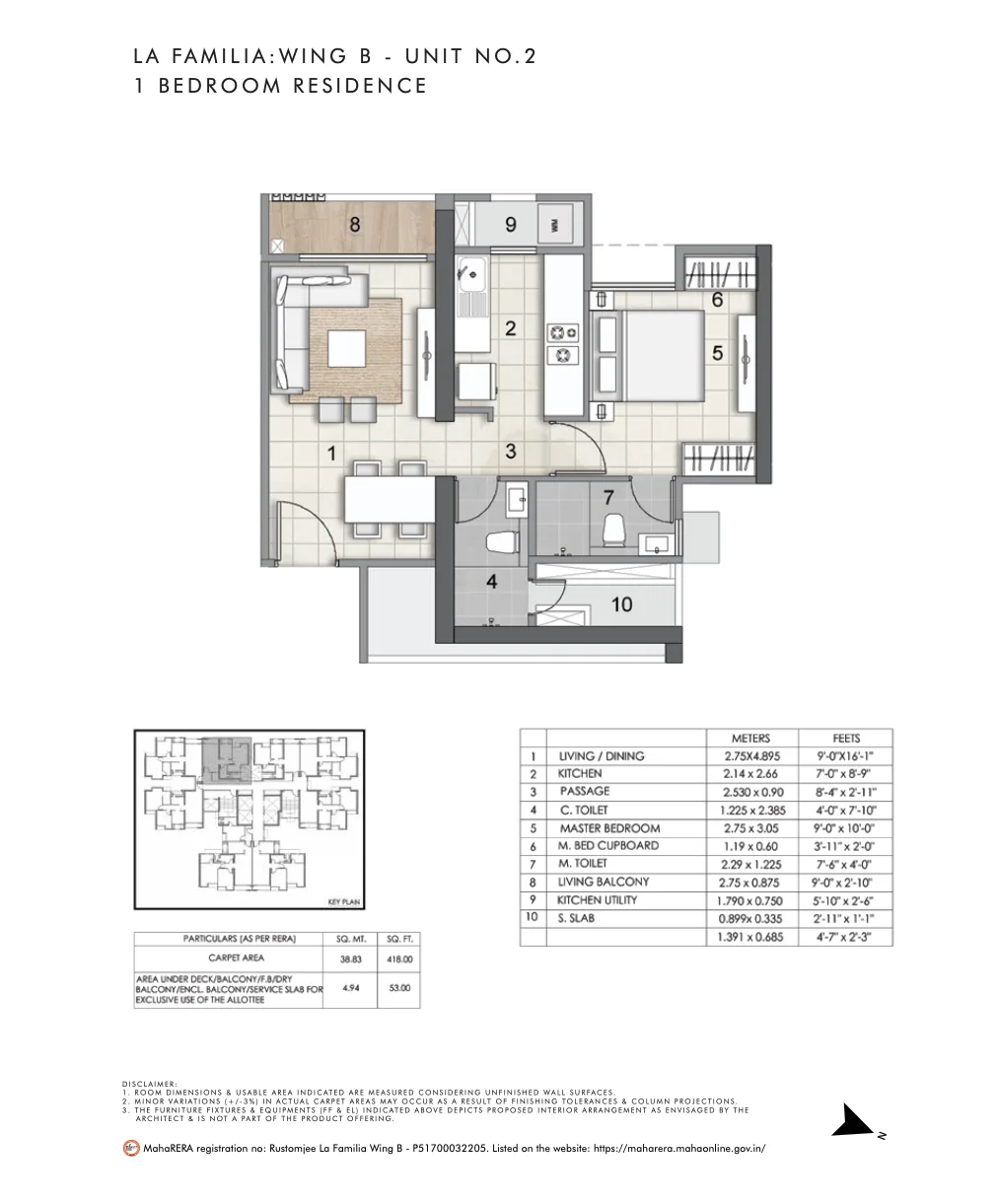 Rustomjee La Familia - Wing A