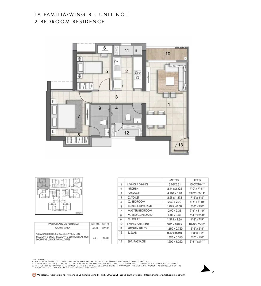 Rustomjee La Familia - Wing A