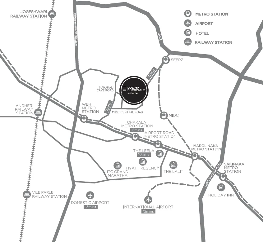 Lodha Supremus, Andheri East — floor plan 2