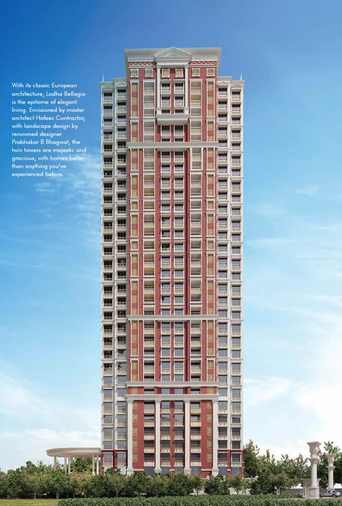 4 BHK Semi-Furnished in Lodha Bellagio Tower C , Powai