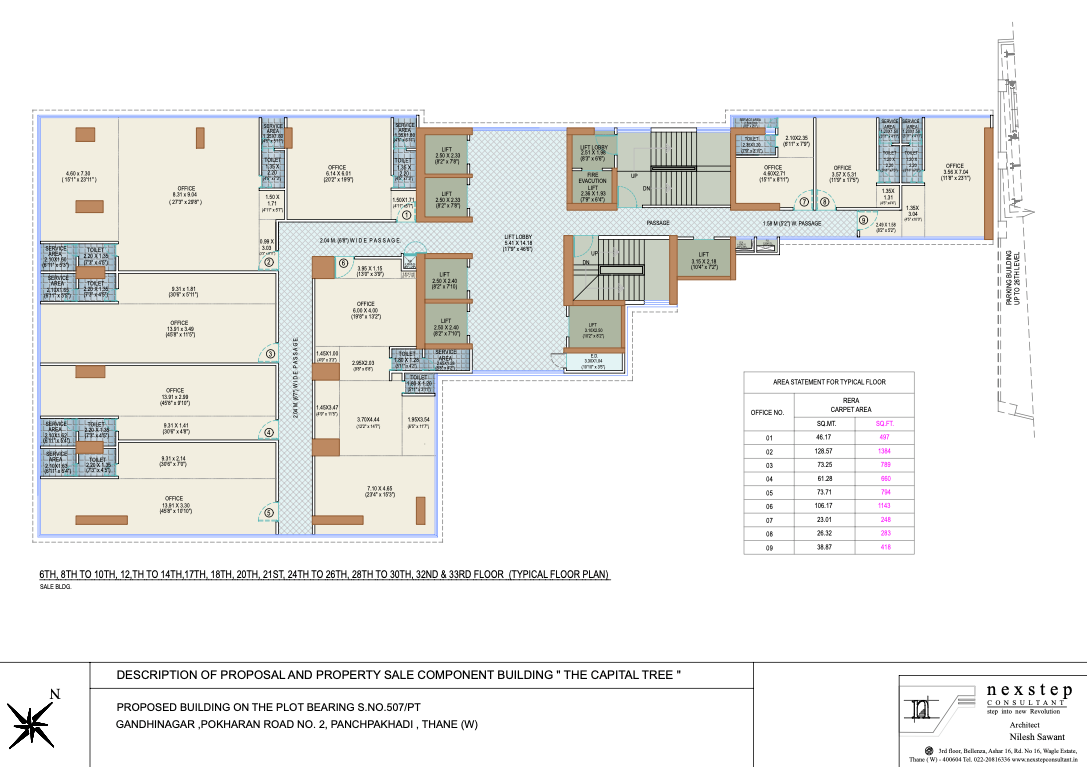 Jai Bhavani Chs Ltd Sra Project, Thane West — floor plan 1