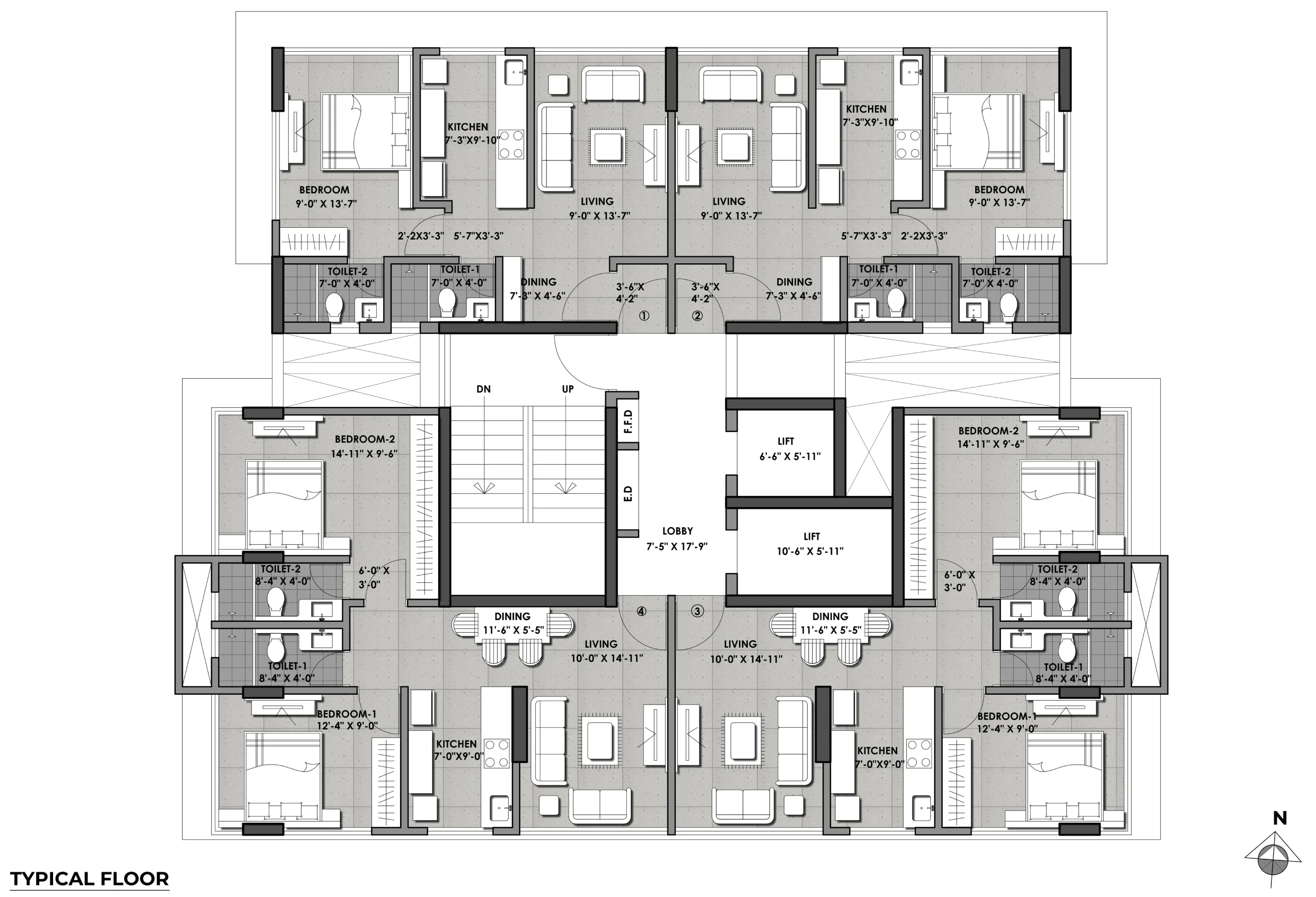 Sukhniwas, Goregaon West — floor plan 1