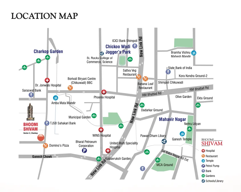 Bhoomi Shivam, Kandivali West — floor plan 2