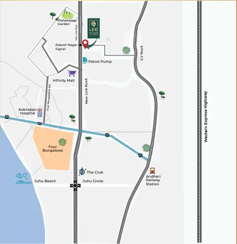 DLH Leo Tower, Andheri West — floor plan 2