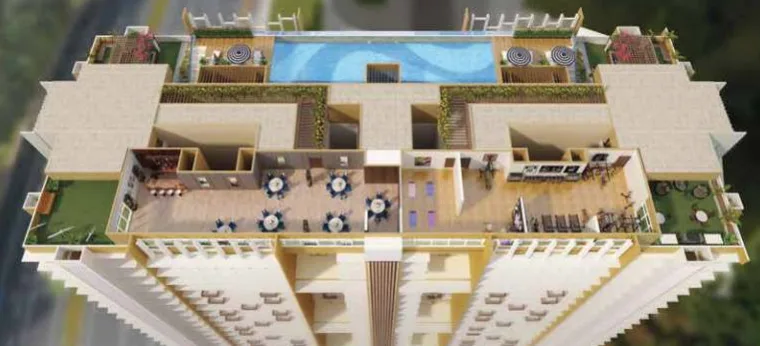 Ornata - Sapphire, Chembur — floor plan 1