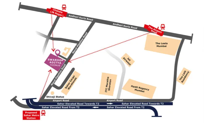 Swaroop Aditya Avenue, Andheri East — floor plan 2