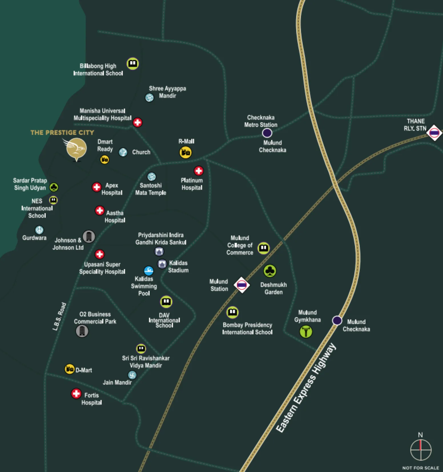 Prestige Siesta, Mulund West — floor plan 2
