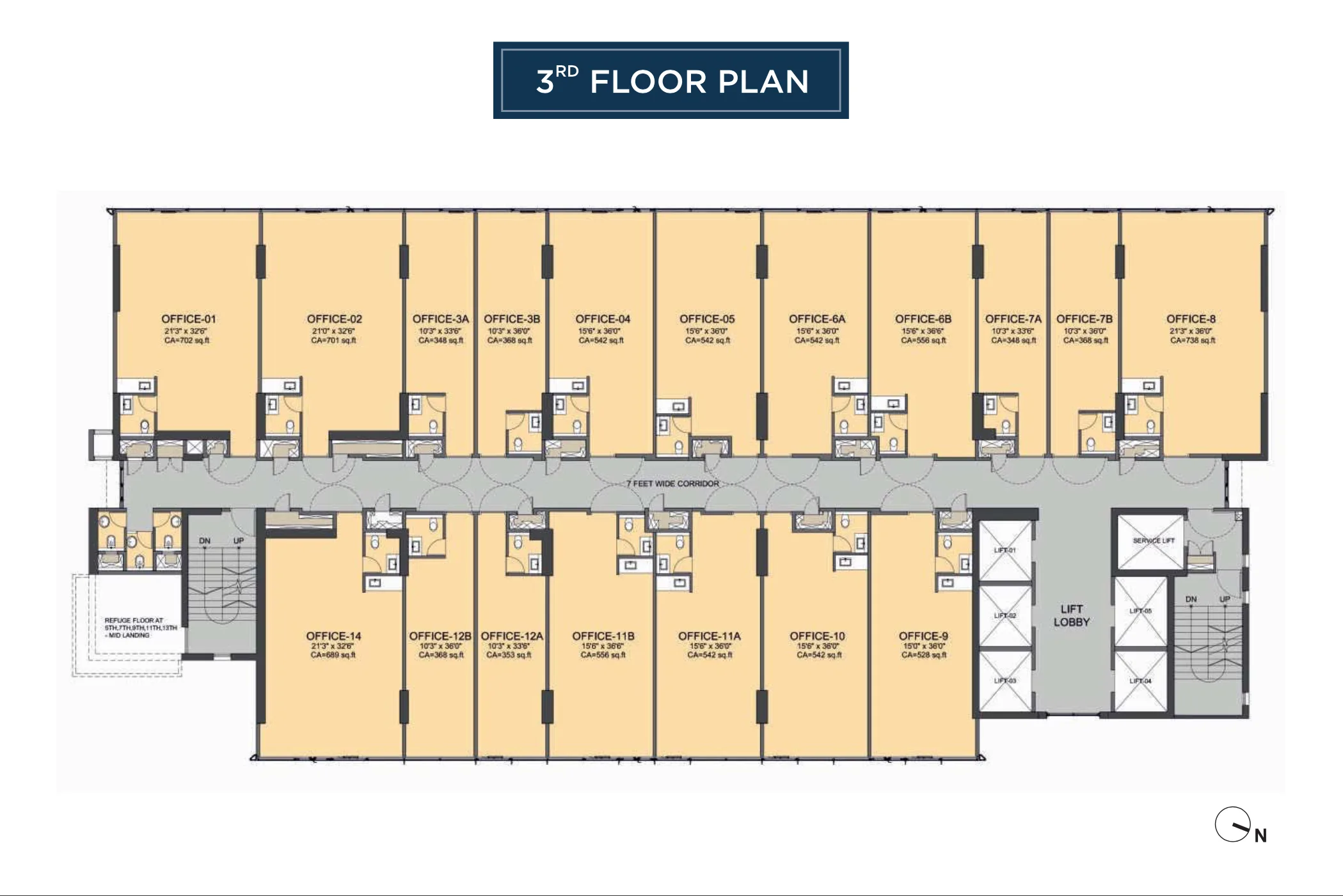 Lodha Supremus, Wadala — floor plan 1