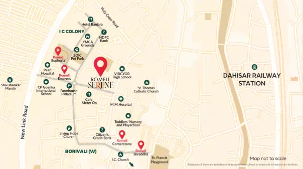 Romell Serene, Borivali West — floor plan 2