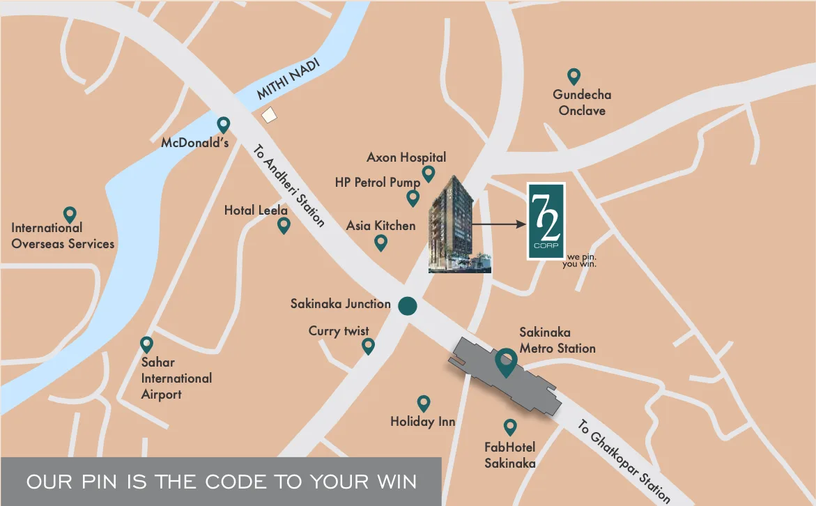 72 Corp, Andheri East — floor plan 2
