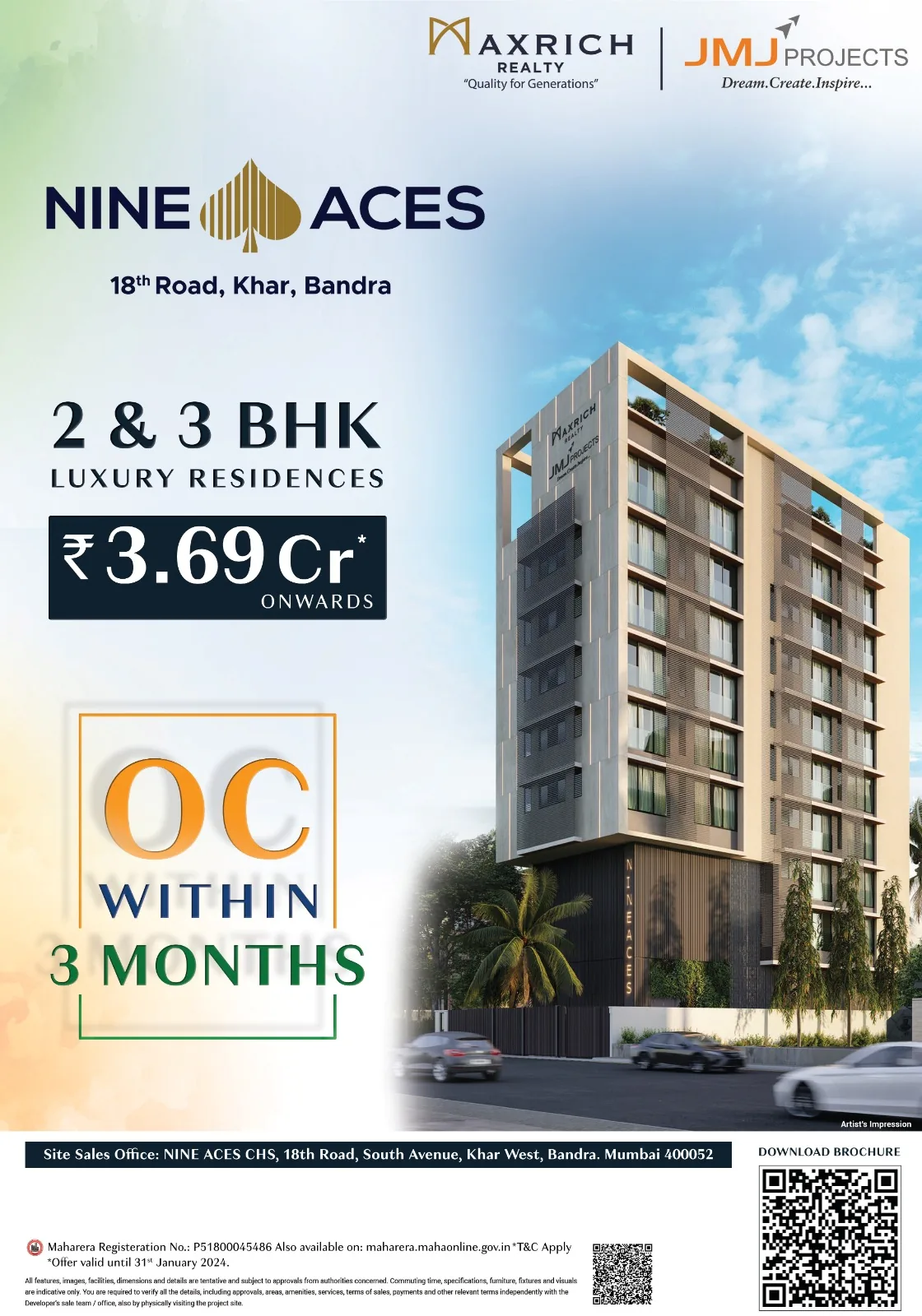 Nine Aces, Khar West