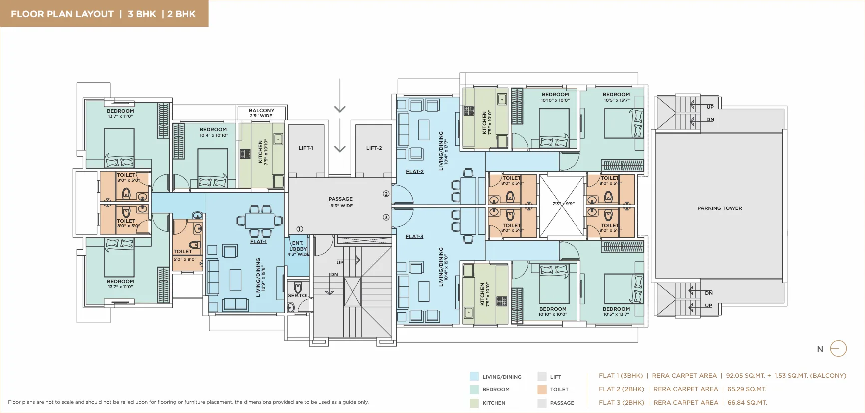 Proximus, Chembur — floor plan 1