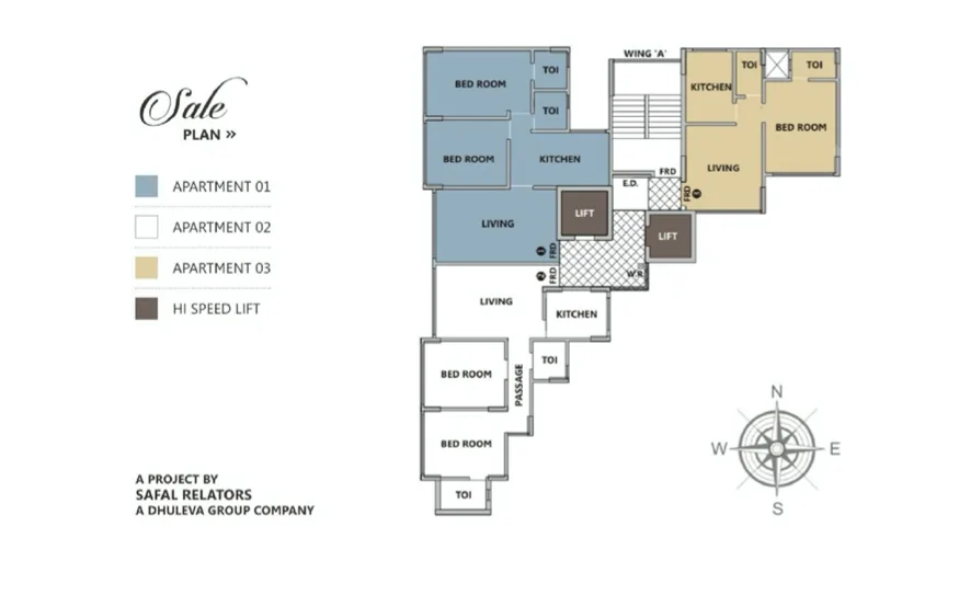 22 Dhuleva, Wadala — floor plan 1