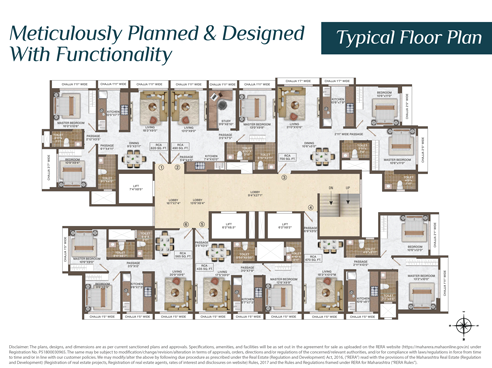 Laxmi Shrushti, Goregaon West — floor plan 1