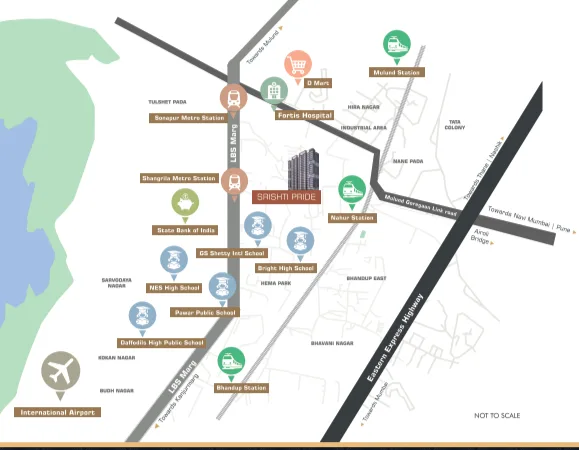 Srishti Pride Phase 1, Bhandup — floor plan 2
