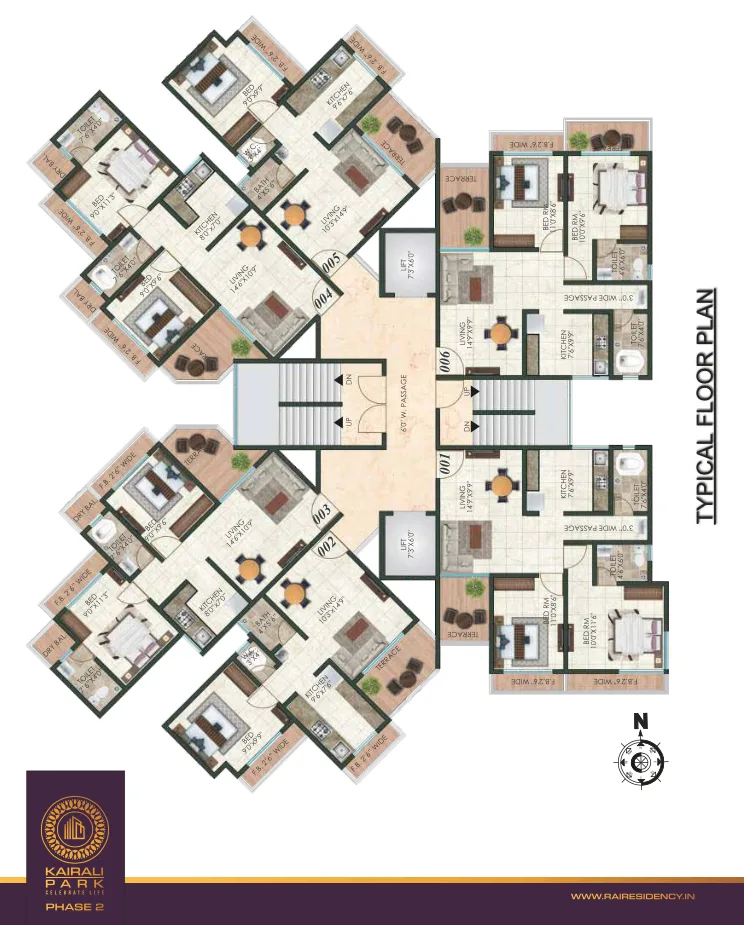 Kairali Park, Kalyan — floor plan 2