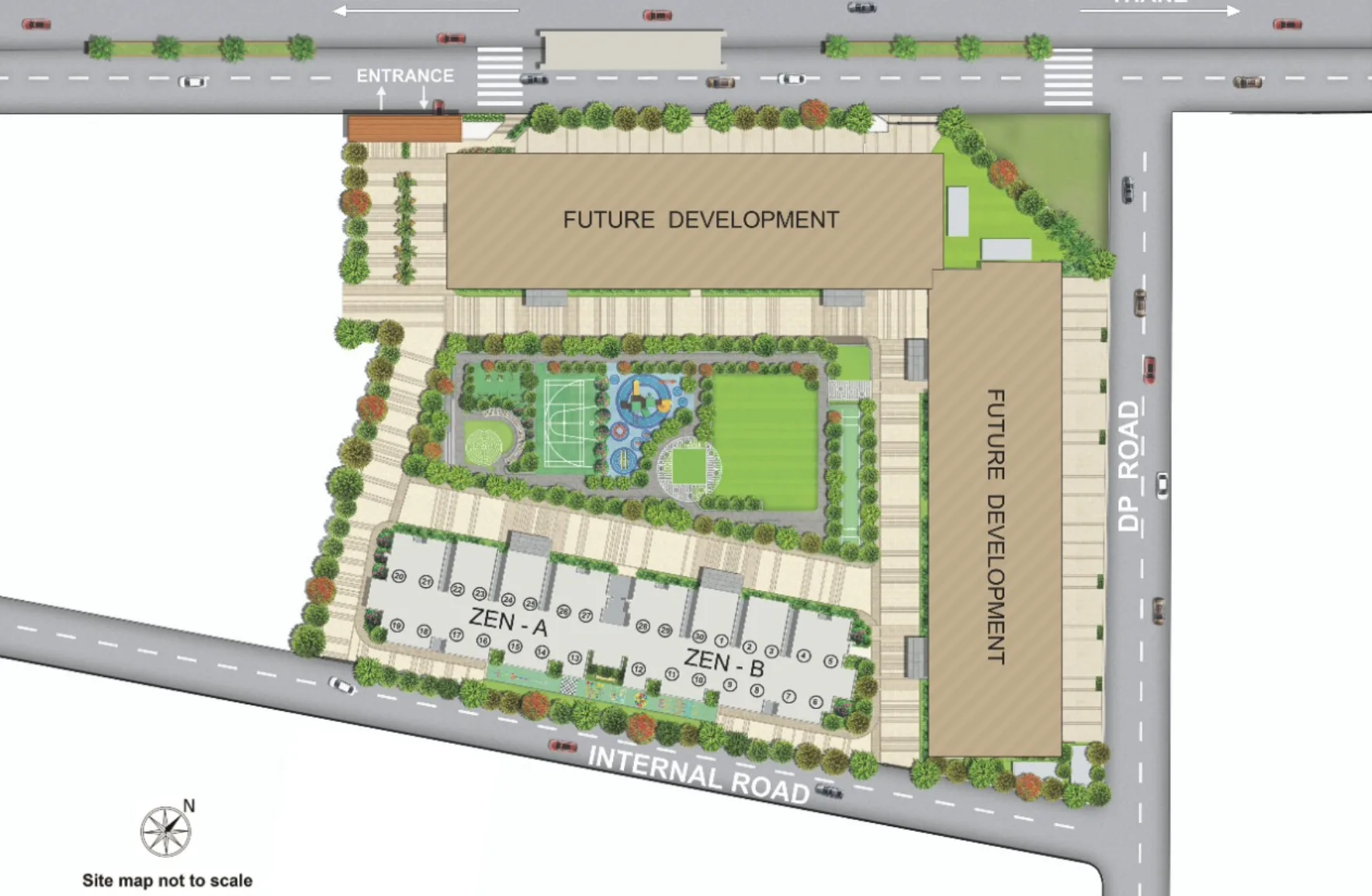 77 Crossroads - Zest, Ghatkopar East — floor plan 1