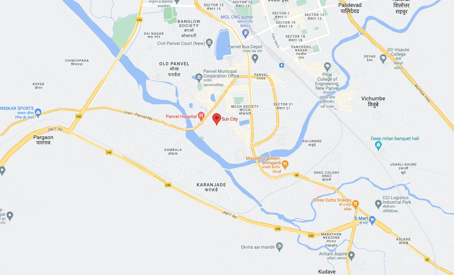Suncity, New Panvel — floor plan 2