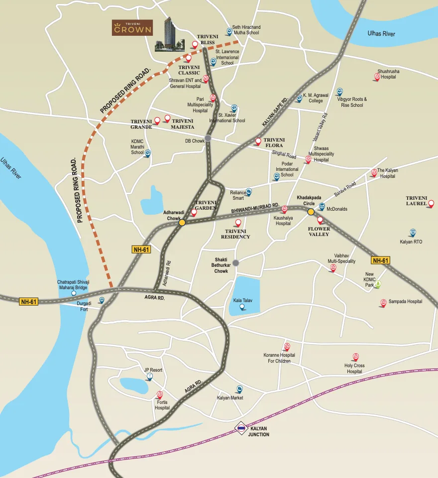 Triveni Crown, Kalyan — floor plan 2