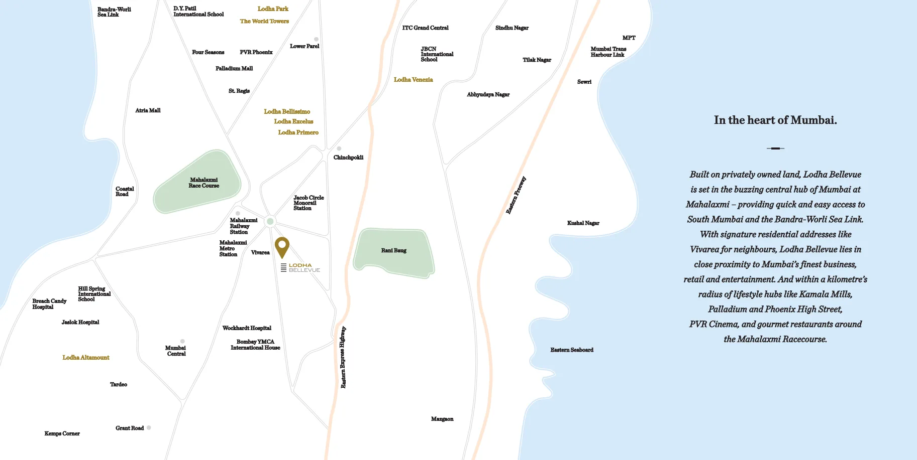 Lodha Bellevue, Mahalaxmi — floor plan 2