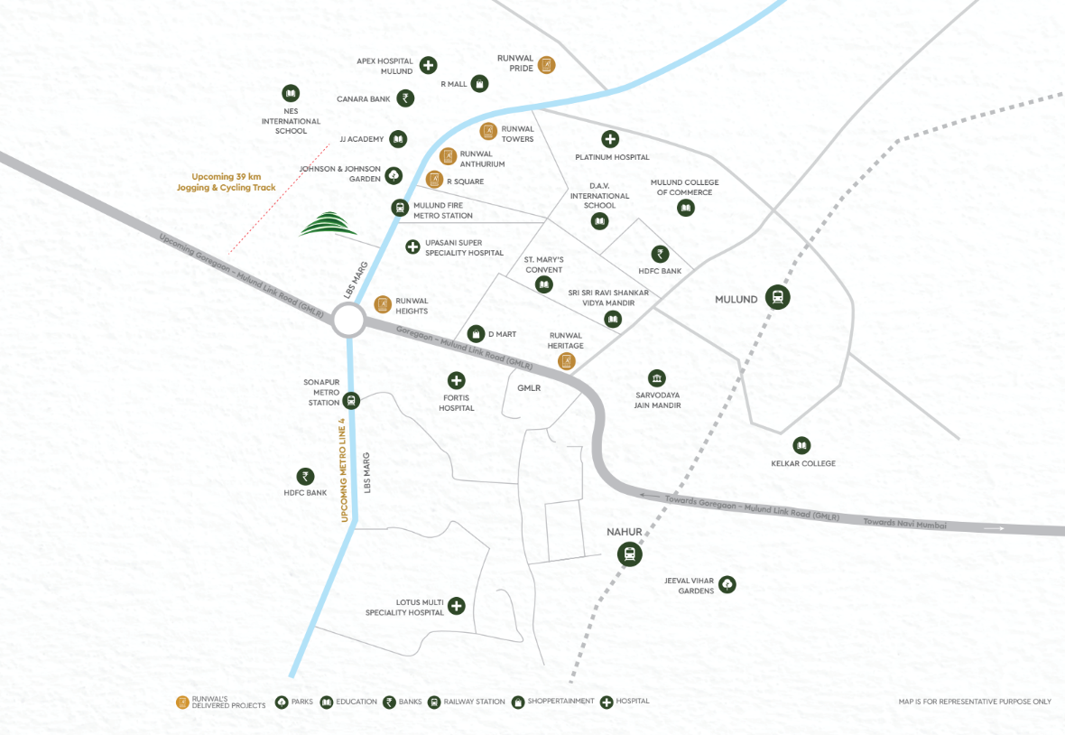 Runwal The Sanctuary, Mulund West — floor plan 2