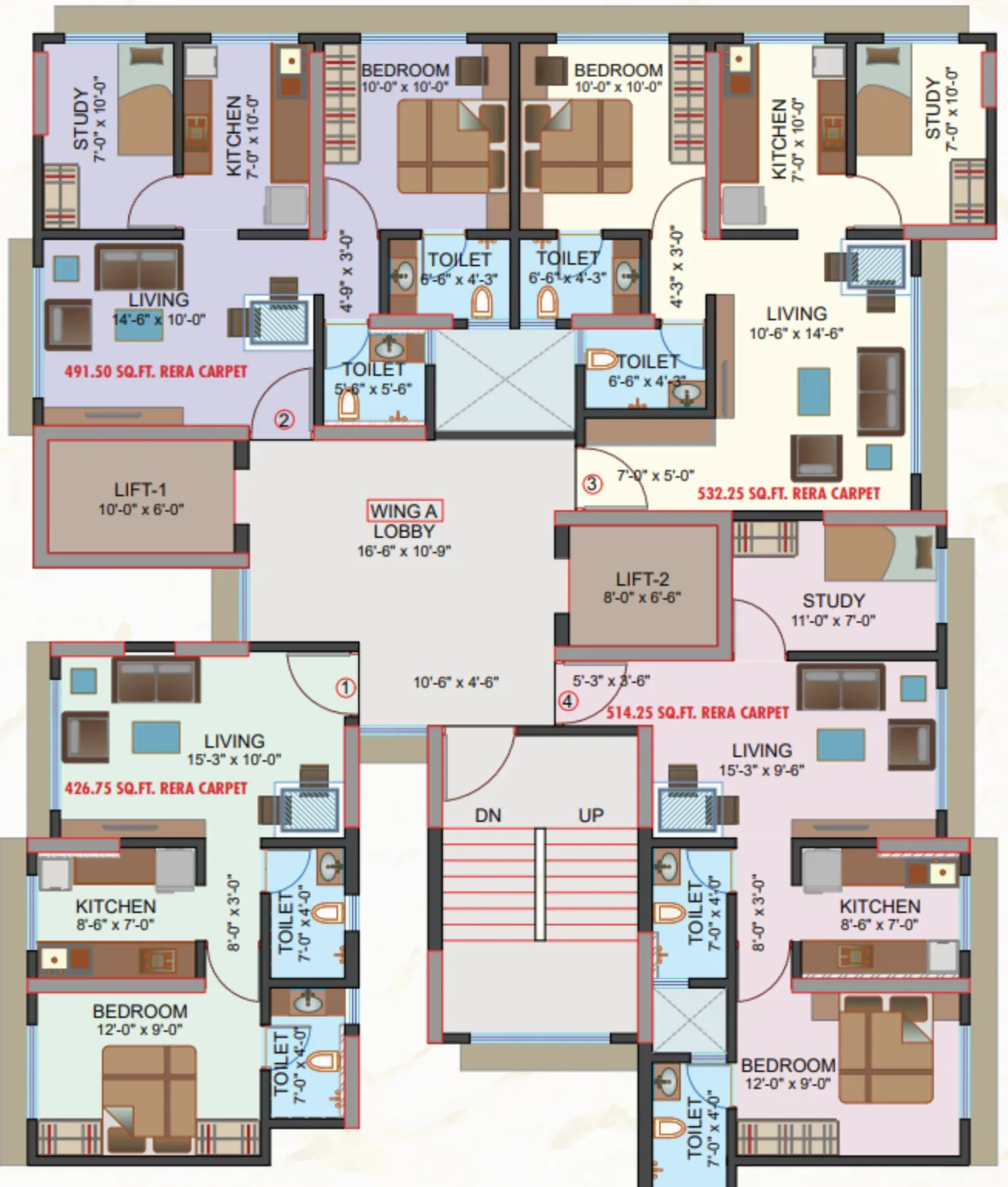 Building No 2 Pearl Regency Phase 2