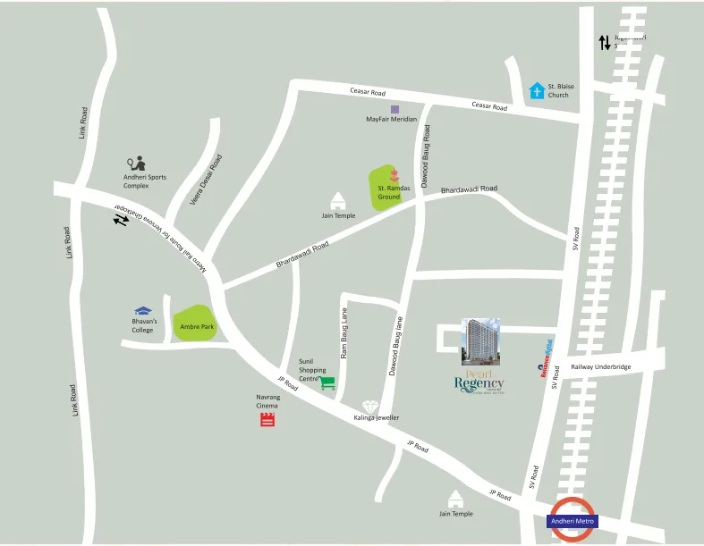 Pearl Regency, Andheri West — floor plan 2