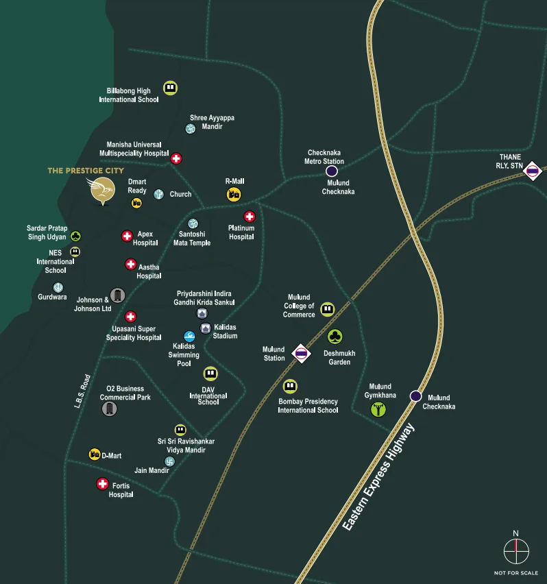 Prestige Bellanza, Mulund West — floor plan 2