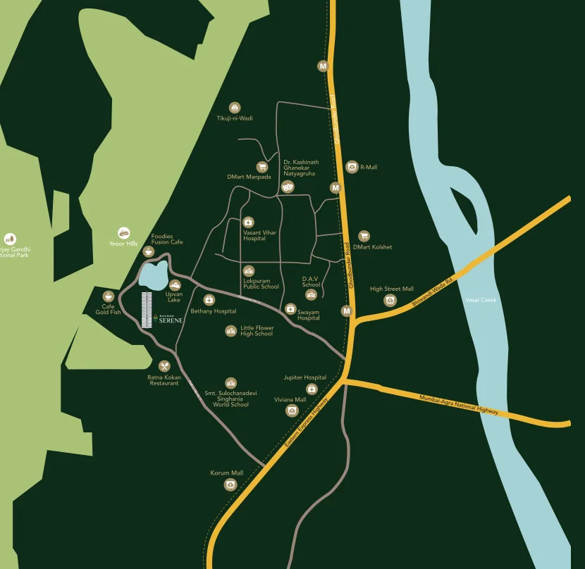 Raunak Serene, Thane West — floor plan 2
