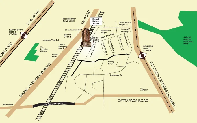 Laxmi Narayan Mansion, Borivali East — floor plan 2