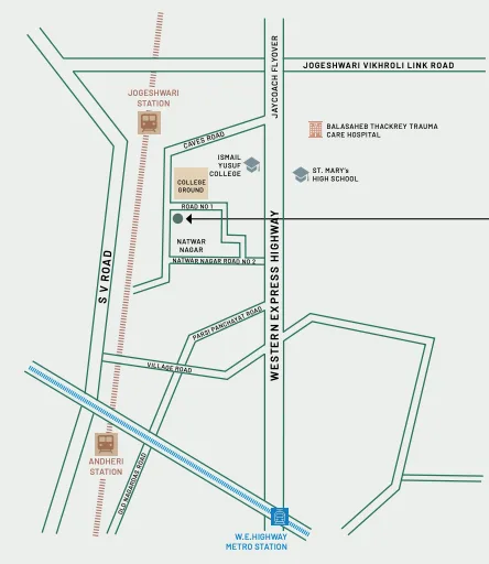 Rishabraj Gardenia, Jogeshwari — floor plan 2