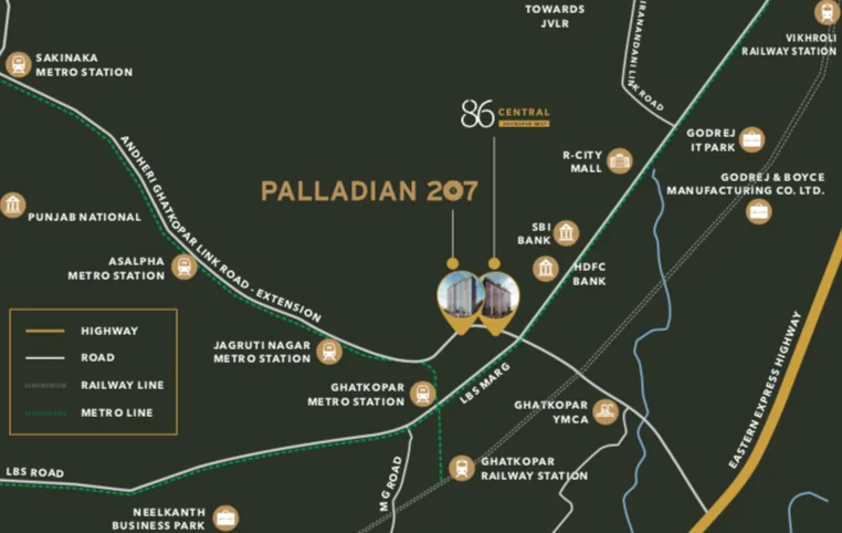 Crystal 207 Palladian, Ghatkopar West — floor plan 2