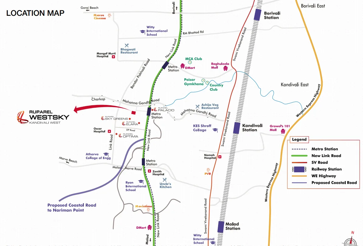 Ruparel Westsky, Kandivali West — floor plan 2