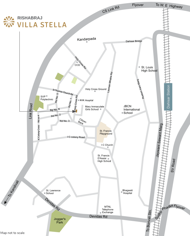 Rishabraj Villa Stella, Borivali West — floor plan 2